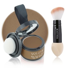 Root Touch Up Hair Powder, Instantly Gray Hair Root Cover Up Hairline Powder, Hair Concealer For Women and Men(Gray) (A-Light Brown, 2PC)