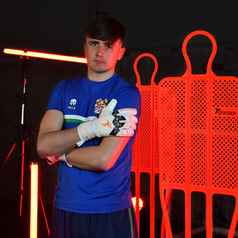 Precision Training Fusion X Negative Replica Football Adult's Goalkeeper Gloves,