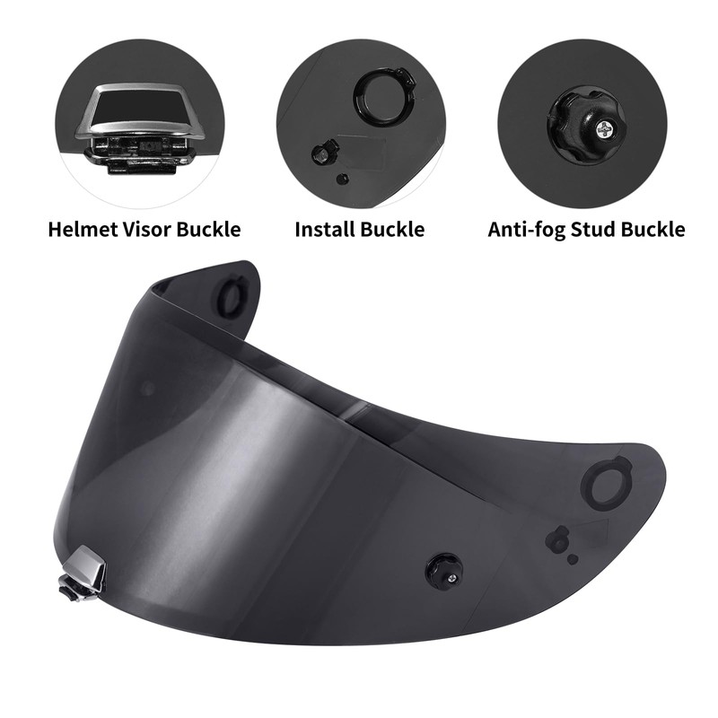 VCOROS RPHA11 Helmet Visor Replacement for HJ-26/RPHA 70 Helmet Face