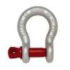 Crosby Screw Pin Anchor Shackle Carbon Steel, Galvanized, 2 Ton