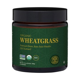 Global Healing Organic Wheatgrass Powder 6.3oz USDA Certified Superfood Supplement Detox