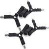 Pstyle. PST-124 Sheet Anti-Slip Mattress Pad Futon Clip Fixing Set