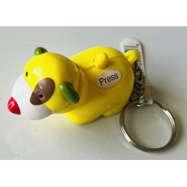 6  FUN ANIMAL LOVER KEYCHAINS/KEYR