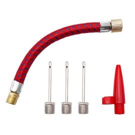 Universal Air Pump Adapter Kit 3 Needles Flexible Extension Adapter for Ball Bike Car Inflator Stainless Steel High Quality