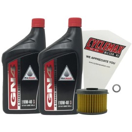 Honda Cyclemax Genuine OEM Full Synthetic Oil Change Kit for 2023 Honda CMX300