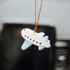 AMIORO Airplane Car Mirror Hanging Accessories Creative Auto Decor Car