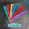 QITIMIR Colorful Hair Comb Set 6 Colors in Pack, Hair