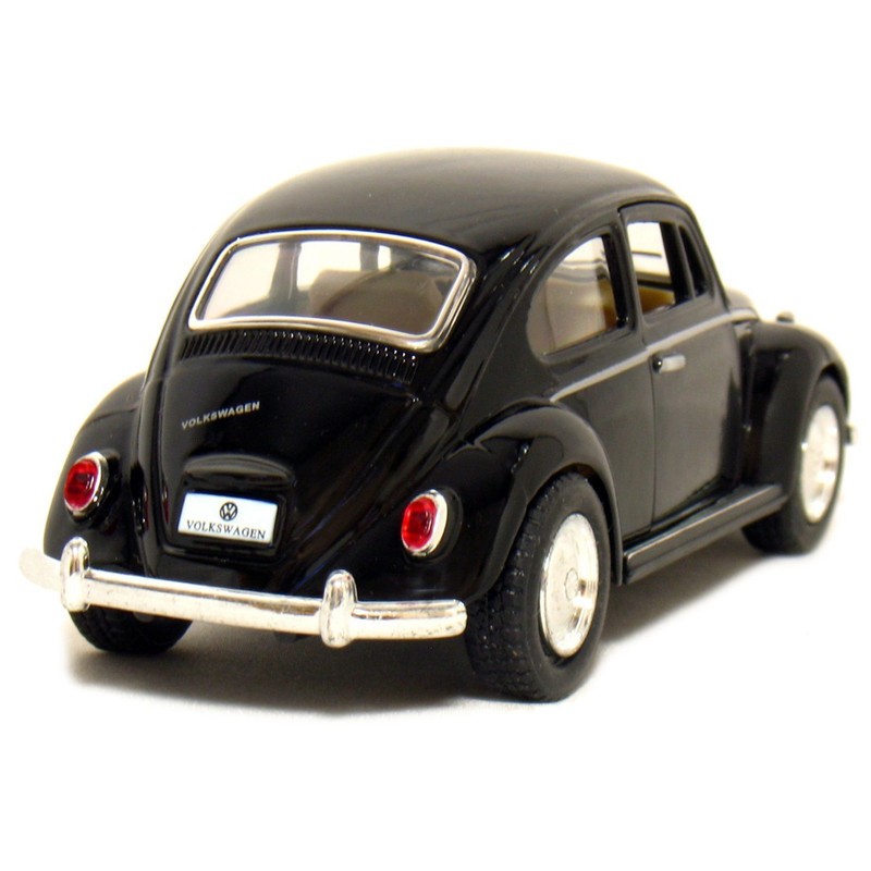 5 1967 Volkswagen Classic Beetle 1:32 Scale (Black) by Kinsmart