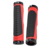 Mountain Bike Soft Handlebar Grips Bicycle Double Lock AntiSlip Rubber
