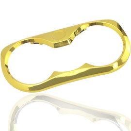 YIZHIHUA Chrome Bezel for LCD Digital Jet Ski Speedometer Gauge Cluster Compatible with Sea Doo GTX/RXP/RXT/WAKE, Replacement Part Number# 278002270 278002144 (Yellow)