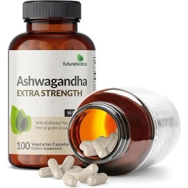 Futurebiotics Ashwagandha Extra Strength Stress & Mood Support with BioPerine