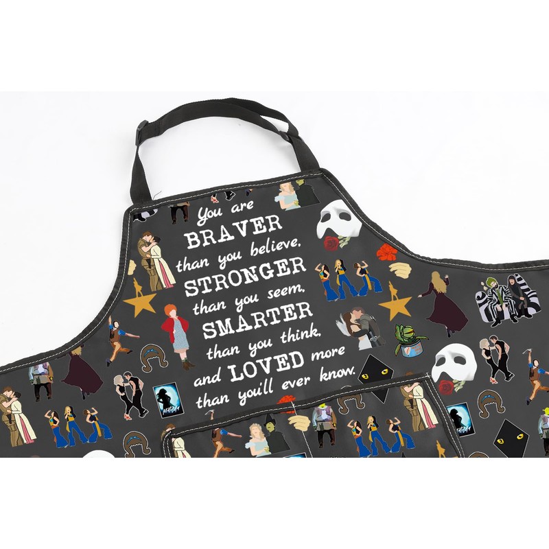 Broadway Musical Apron Matilda Theatre Lover Gift Broadway Inspired Gift