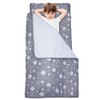 Largest Toddler Nap Mat with Pillow & Blanket, 55.1''x 23''