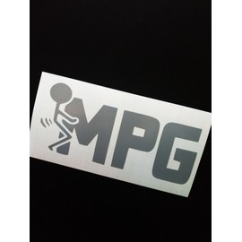 MPG Decal 5.5"X2.5 (Gray)