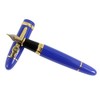 Jinhao 159 gran barril pesado pluma estilográfica media con clip