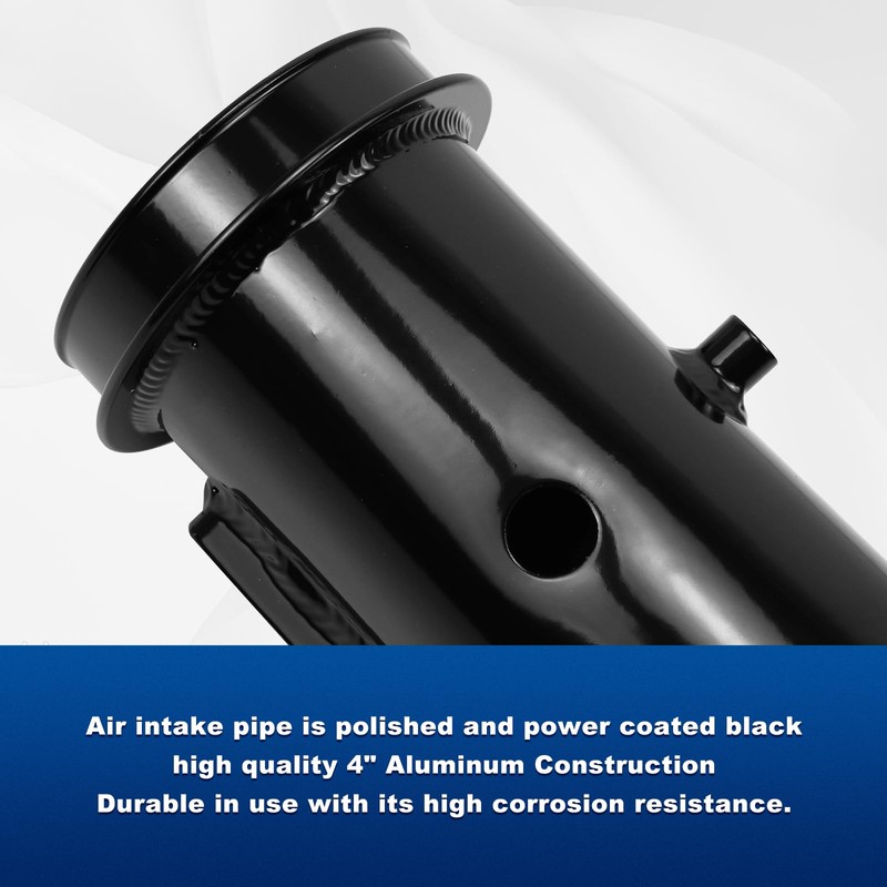 RULLINE 4" Air Intake System Air Intake Pipe with Oiled
