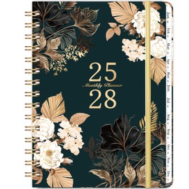 2025-2028 Monthly Planner/Calendar - July 2025 - June 2028, 3 Year Monthly Planner 2025-2028, 6.3" x 8.4", 36 Monthly Planner with Tabs, Hardcover, Inner Pocket, Perfect for Long-Term Planning