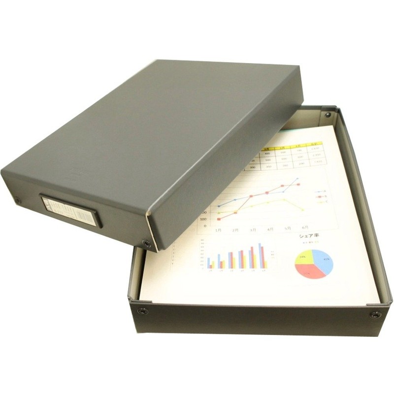 リヒトラブ デスクトレー 道具箱 書類収納 A4 ブラック A717クロ