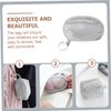 Healeved Travel Makeup Bag Lightweight Mesh Cosmetic Storage Pouch for