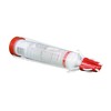 StrapCap Caulking Tube Cover (2-Pack, Red) - Leak-Proof Silicone Cap