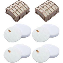 For Shark Navigator dlx Filter NV60 NV70 NV80 Replacement Filters, NV70 26, NV71, NV90, UV420 NV90 26 NV95 NV80 and NVC80C. 4+4 Foam Filters + 2 HEPA Filters