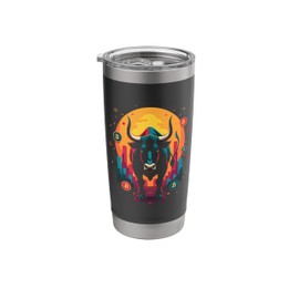 Bull Trading Trader Bitcoin Bull Market Crypto Investor BTC Stainless Steel Insulated Tumbler