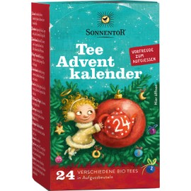 Sonnentor Tea Advent Calendar Edition 2019 with 24 Infusion Bags Organic Pack of 2 (2 x 37.5 g)