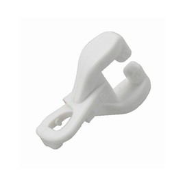 Swish Twinglyde/Nylonglyde Curtain Track Gliders, White, 10 Pack