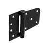 Gedotec Self-closing hinges for screwing on, 1 piece, black door