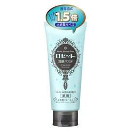 Rosette Facial Cleansing Pasta, Acne Clear, 6.3 oz (180 g), Large Capacity, 1.5 Times Regular Size, Acne