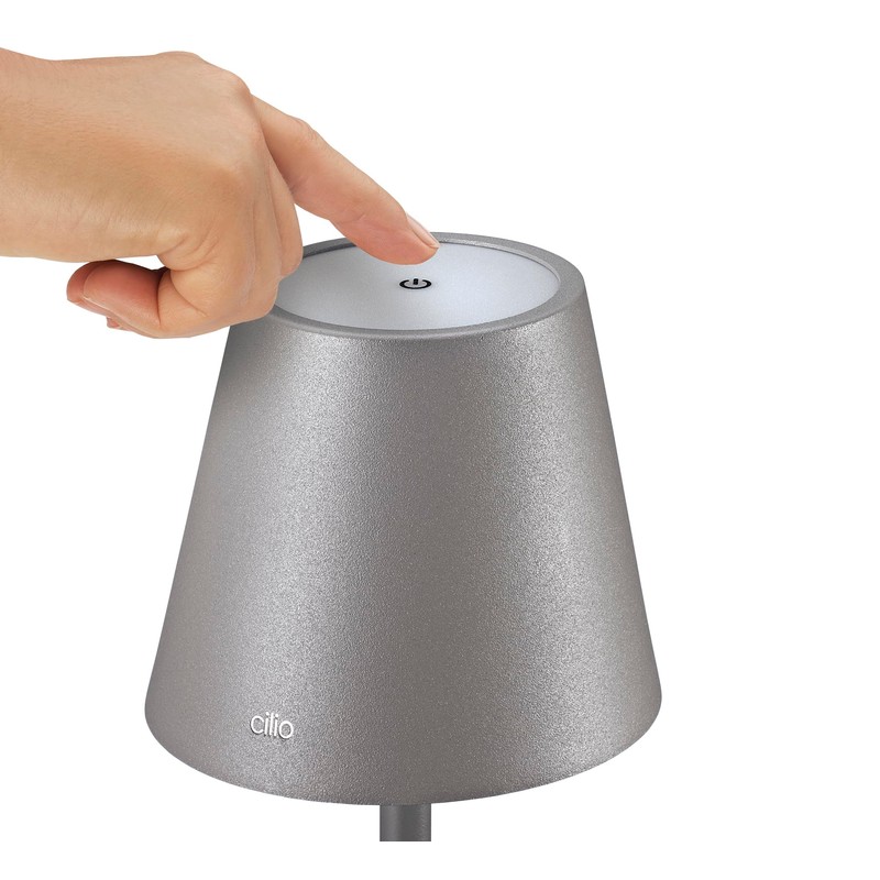 Cilio Sole LED Table Lamp with Touch Sensor, Dimmable with