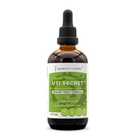 Secrets of the Tribe - UTI Secret, Herbal Supplement Blend Drops Alcohol Liquid Extract, Urinary Tract Formula (4 fl oz)