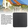 Solar Panel, 12 W, Fast Charging, IP65, Waterproof, Adjustable, Wall