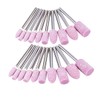 𝐋𝐮𝐨 𝐤𝐞 100 Pcs Rotary Polishing Bits, 1/8 Inch Shank