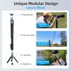 SIRUI AM-404FL Camera Monopod with Feet, 74.8 Inch Aluminum Video