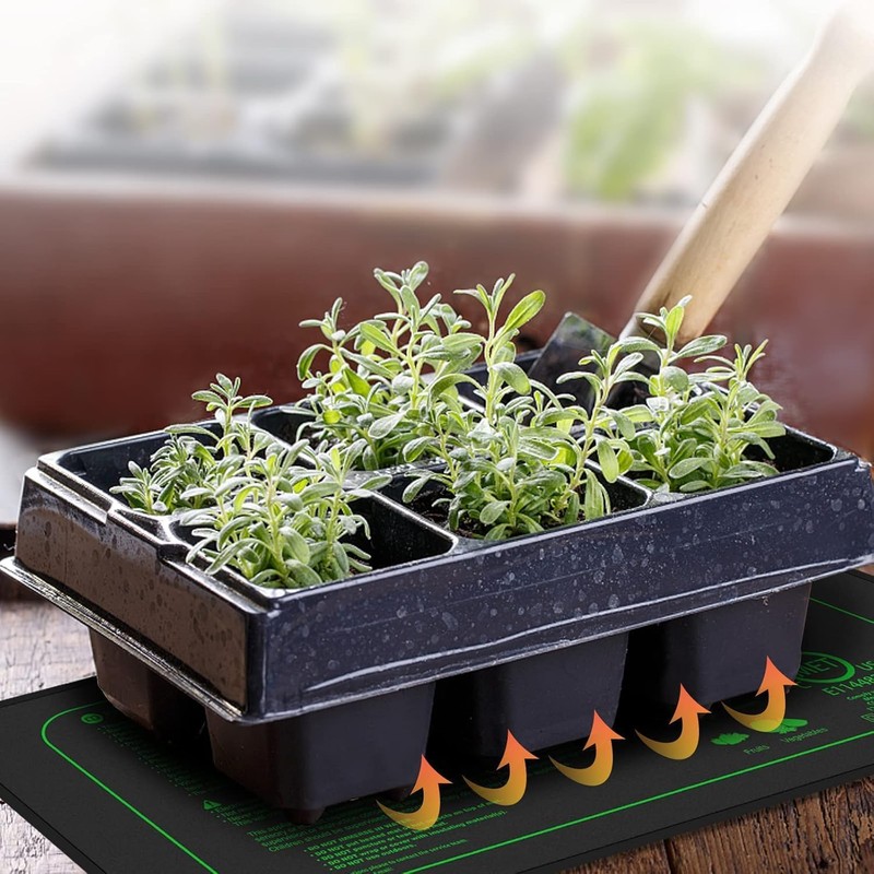 Seedling Heat Mat with Thermostat Durable Waterproof Heat Mat