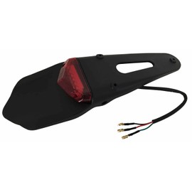 Enduro Rear Fender w/Tail and Brake Light