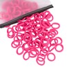 Zingso Baby Hair Scrunchies Girls 100 Pieces Mini Soft Nylon