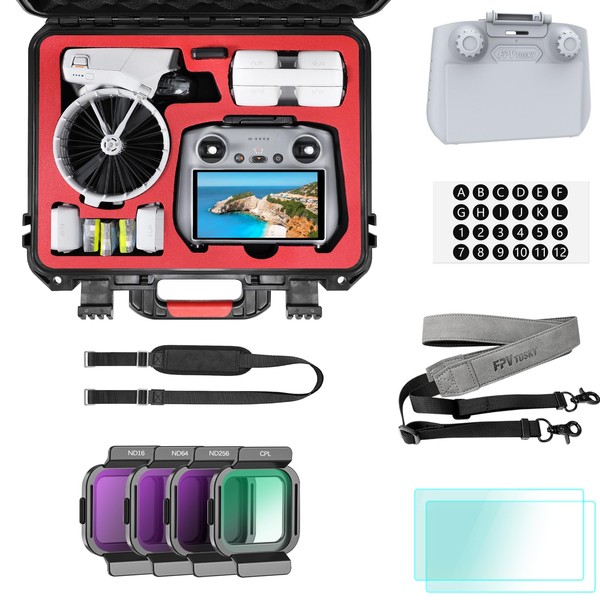 FPVtosky Hard Case Accessory Bundle Kit for DJI Flip Fly