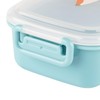 sigikid 25365 Fox Lunch Box with Divider, BPA-Free, Safe, Lightweight,