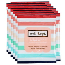 Well-Kept Tech & Lens Cleaning Wipes – Better Days – 15 Count (12 Pack)