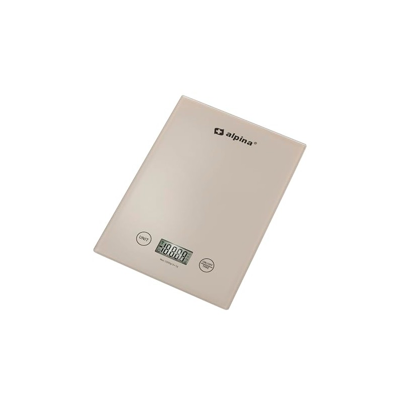 alpina Digital Kitchen Scales in g, lb, oz and ml,