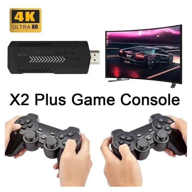 TAVICE X2 Game Stick 4K GD10 Plus YE Retro Gaming