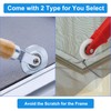 Window Screen Repair Kit Mesh Screen Spline Roller Repair Tools