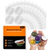 Aluminum Foil Lids for Reusable Nespresso Vertuo Pods, 100 PCS