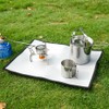 Outdoor Camping Fireproof Cloth Picnic Barbecue Heat Insulation Pad Flame