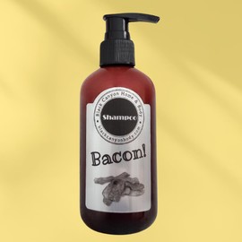Black Canyon Bacon! Scented Argan Oil Hair Shampoo, 16 Oz Bottle with pump