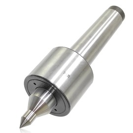 Lzcdelyxiao MT4 Live Center Medium Duty Long Nose 60° Triple Bearing Accuracy 0.000197" Morse Taper 4MT Lathe CNC Tool for Lathe Tailstock Machine