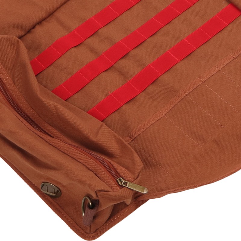 Bartender Roll Bag Carrying Bag with Shoulder Strap Large Capacity