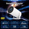 Projector 720P High Definition 180 Degree Rotation 4K Hard Decoding